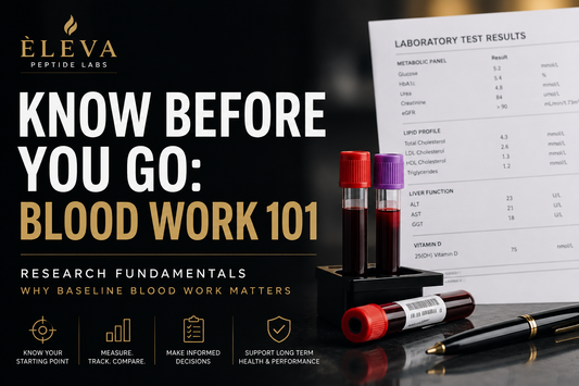 Know before you go: Blood work 101