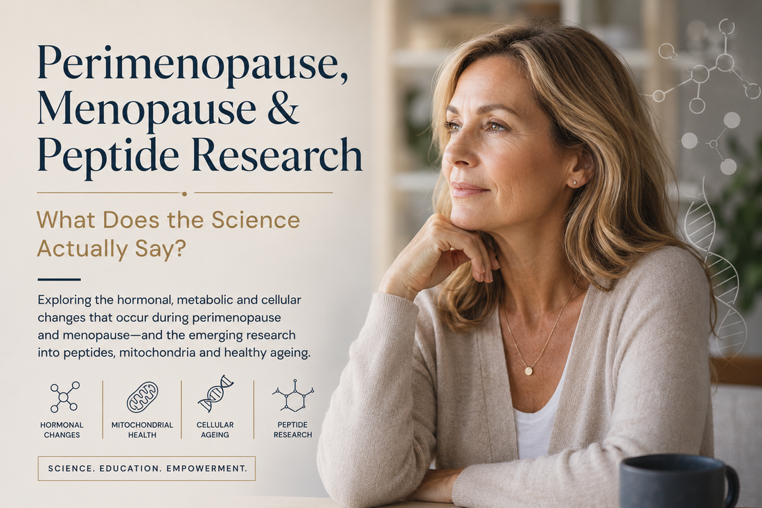 Perimenopause, Menopause & Peptide Research