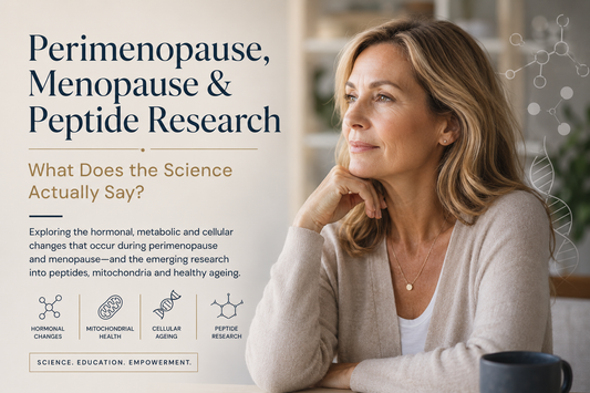 Perimenopause, Menopause & Peptide Research